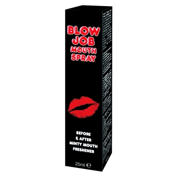 Spray do ust miętowy Spencer & Fleetwood czarny 11 cm