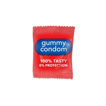 Prezerwatywy cukierkowe Gummy białe
