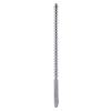 Sonda uretralna żebrowana Steel Power Tools srebrna 10 mm 24 cm