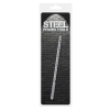 Sonda uretralna żebrowana Steel Power Tools srebrna 10 mm 24 cm