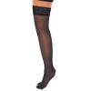 Satin Touch 20D Stay Ups Black