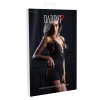 Strappy Lace Babydoll & String Black