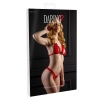 Komplet bielizny Peek a boo Ruffle Daring Intimates czerwony L XL