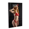 Komplet bielizny Peek a boo Ruffle Daring Intimates czerwony L XL