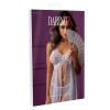 Babydoll and matching String White