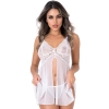 Babydoll and matching String White