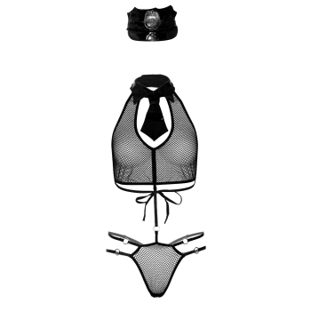Naughty Police Roleplay Set Black