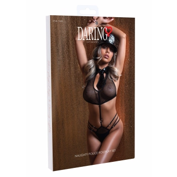 Naughty Police Roleplay Set Black