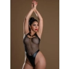 Body high waist z łańcuszkiem Daring Intimates czarny