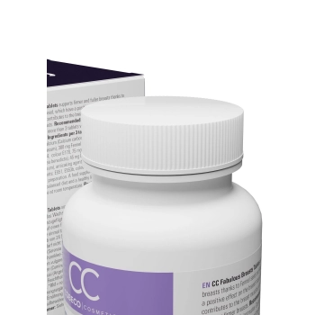 Cc Fabulous Breasts Caps 90pcs Natural