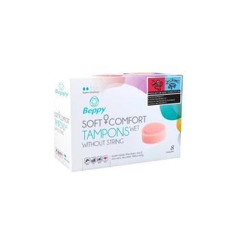 Tampony Beppy Soft Comfort Wet 8 sztuk naturalne