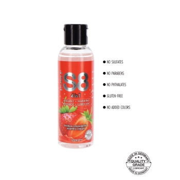 Lubrykant 4w1 deserowy Stimul8 S8 truskawkowy 125ml