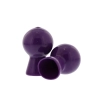 NIPPLE SUCKER PAIR IN SHINY PURPLE