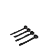 WHIPSMART DIAMOND BED RESTRAIN KIT BLACK