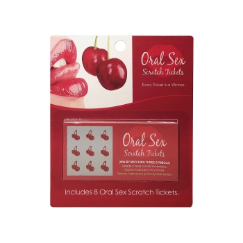 ORAL SEX SCRATCH TICKETS