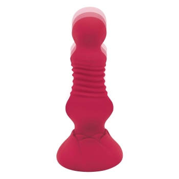 SECRET KISSES REMOTE THRUSTING ROSEBUD BUTTPLUG