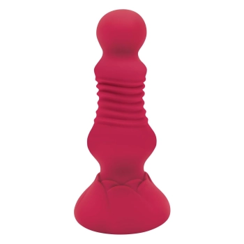 SECRET KISSES REMOTE THRUSTING ROSEBUD BUTTPLUG