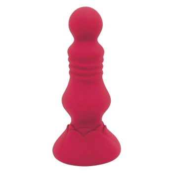SECRET KISSES REMOTE VIBRATING FLORET BUTTPLUG