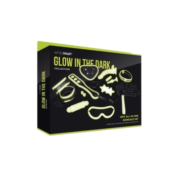 WHIPSMART 12 PCS GLOW IN THE DARK ALL-IN ONE BONDAGE SET