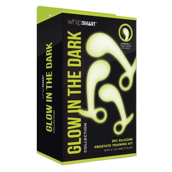 WHIPSMART 3 PCS GLOW IN THE DARK PROSTATE TRAINING KIT
