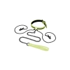 WHIPSMART GLOW IN THE DARK COLLAR WITH NIPPLE CLIPS AND LEASH