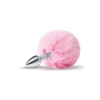WHIPSMART 3 INCH FLUFFY BUNNY METAL PLUG WITH PINK TAIL