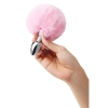 WHIPSMART 3 INCH FLUFFY BUNNY METAL PLUG WITH PINK TAIL