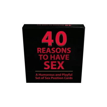 40 REASONS TO HAVE SEX