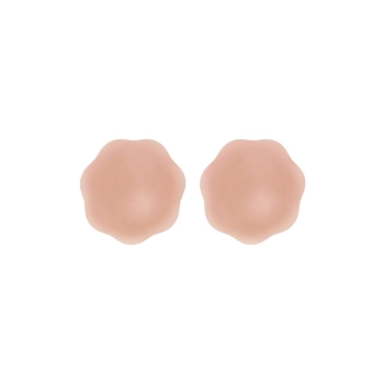 PEEKABOOS SELF ADHESIVE SILICONE NIPPLE COVERS, FLESH