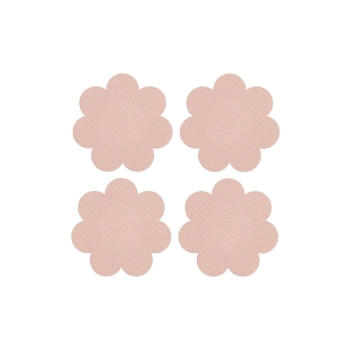 PEEKABOOS SELF ADHESIVE SATIN NIPPLE COVERS, NUDE