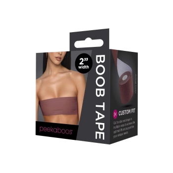 PEEKABOOS BOOB TAPE 15 FEET,  BROWN