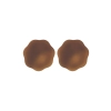 PEEKABOOS SELF ADHESIVE SILICONE NIPPLE COVERS, BROWN