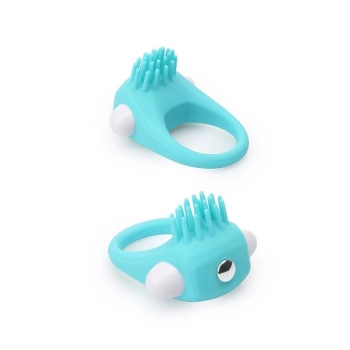 RINGS OF LOVE SILICONE STIMU RING BLUE