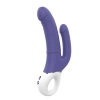Podwójny wibrator silikonowy Vibes of Love Double Pleasure USB 23.5 cm