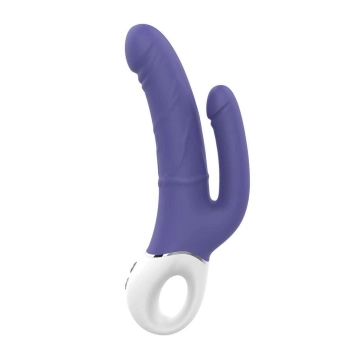 Podwójny wibrator silikonowy Vibes of Love Double Pleasure USB 23.5 cm
