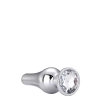 Korek analny Gleaming Love aluminiowy srebrny L 12,7 cm