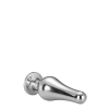 Korek analny Gleaming Love aluminiowy srebrny L 12,7 cm
