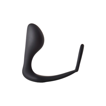 FANTASSTIC ANAL PLUG WITH COCKRING BLACK