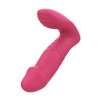 Wibrator analny Essentials z ruchem góra dół Dream Toys różowy USB 14 cm