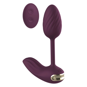 Jajko wibrujące elastyczne Dream Toys fioletowe USB
