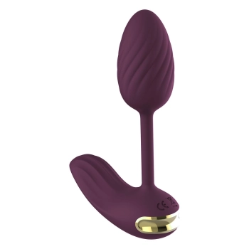Jajko wibrujące elastyczne Dream Toys fioletowe USB