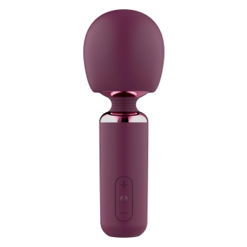 Wibrator wand Glam Bold silikonowy USB 18 cm