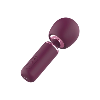 Wibrator wand Glam Bold silikonowy USB 18 cm
