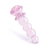 GLAZE GLASS ROSEBUD BEADED  PLUG