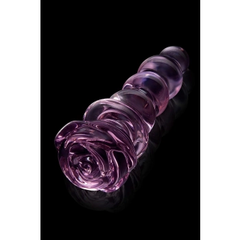 GLAZE GLASS ROSEBUD BEADED  PLUG