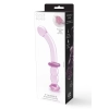 GLAZE GLASS ROSEBUD G-SPOT DILDO
