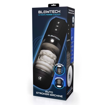 Masturbator automatyczny Blowtech z wibracją USB