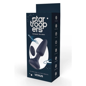STAR TROOPER VENUS ROTATING ANAL PLUG WITH REMOTE