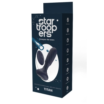 STARTROOPERS TITAN VIBRATING ANAL VIBE WITH REMOTE