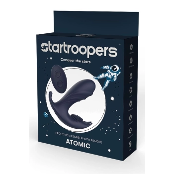 STAR TROOPER ATOMIC PROSTATE MASSAGER WITH REMOTE